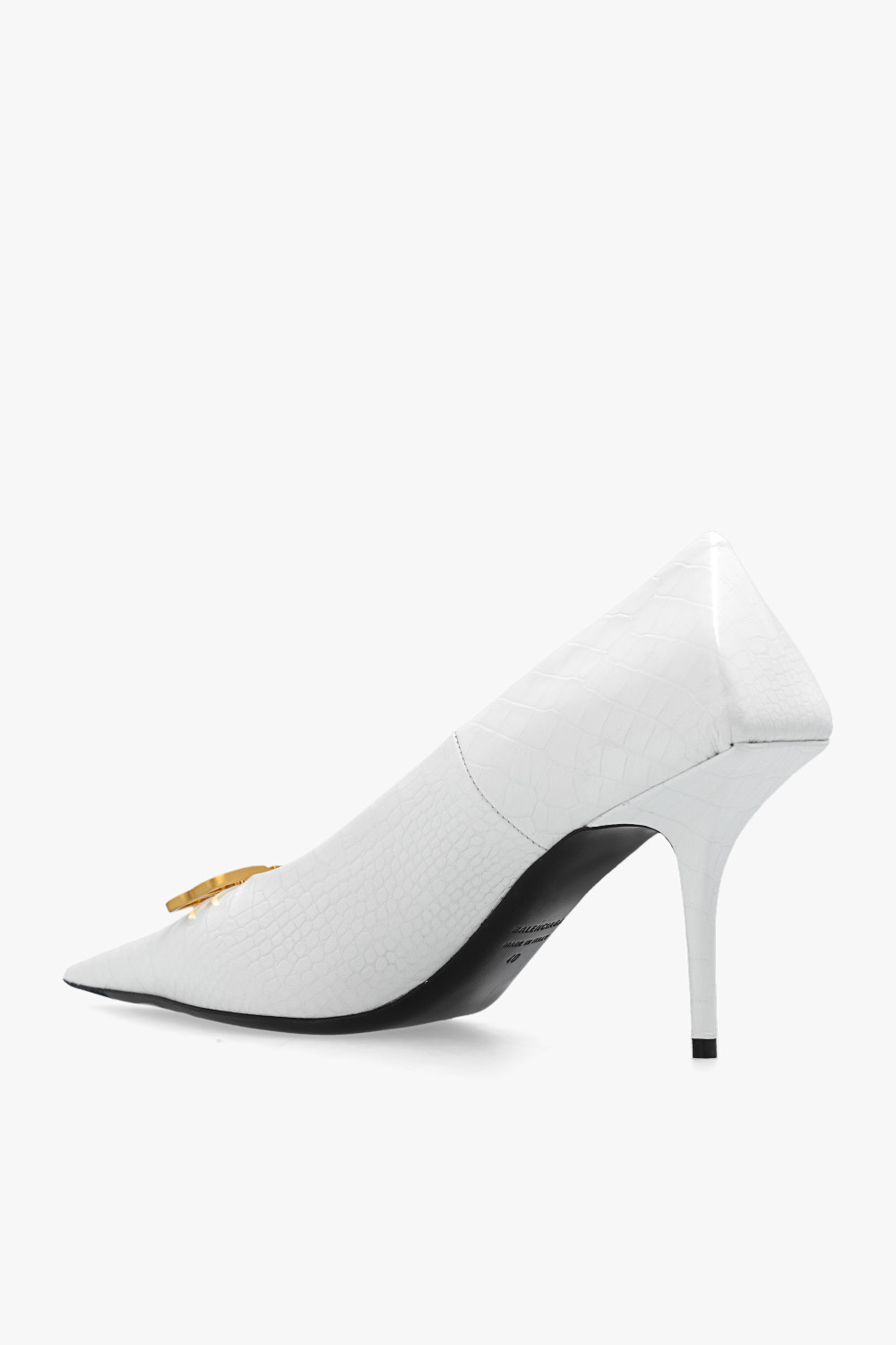 Balenciaga white pumps online